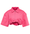 Jacquemus Pink Le Papier 'la Chemise Silpa' Shirt In Pink