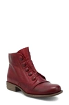 Miz Mooz Louise Slightly Slouchy Bootie In Bordeaux