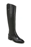 Sam Edelman Drina Leather Knee High Boot In Black