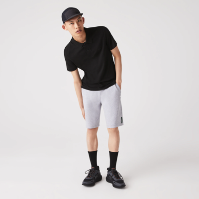 Lacoste Men's Stretch Cotton Blend Shorts - Xxl - 7 In Grey
