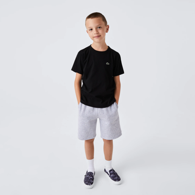 Lacoste Kids' Sport Breathable Cotton Blend T-shirt - 4 Years In Black