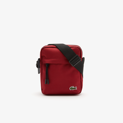 Lacoste Unisex Zip Crossover Bag - One Size In Red