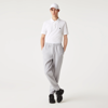 Lacoste Men's Tapered Leg Sweatpants - L - 5 In Grey