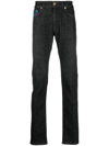 VERSACE LA GRECA STRAIGHT-LEG JEANS