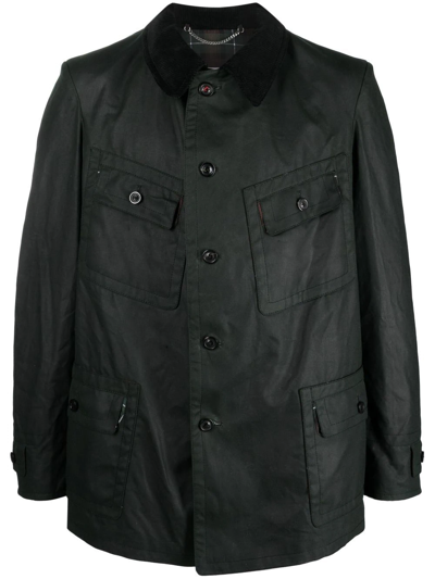 Maison Margiela Casual Jacket In Green Cotton