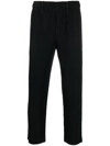 Issey Miyake Black Basics Trousers In Schwarz