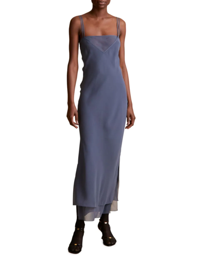 KHAITE ALLEGRA SLIP DRESS 
