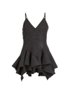 GIVENCHY WOMEN'S FRILL WOOL TOP