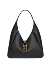 Givenchy Women's Medium Leather Hobo Bag In Black