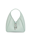 Givenchy G-hobo Mini Leather Shoulder Bag In Celadon