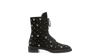 Stuart Weitzman X Disney Crystal-embellished Ankle Boots In Black