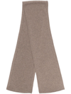 BOGLIOLI FINE-KNIT CASHMERE SCARF