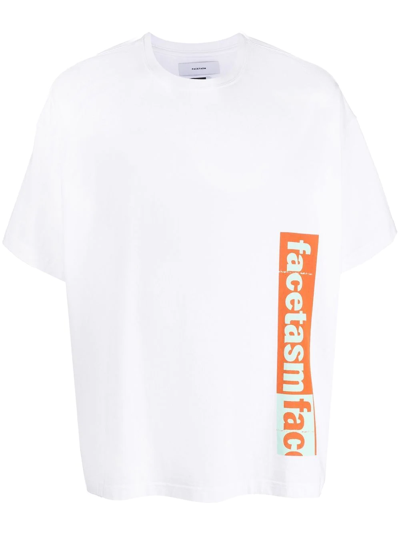 Facetasm Logo-print T-shirt In White