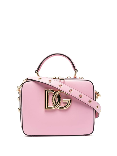 Dolce & Gabbana 3.5 Top-handle Bag In Pink