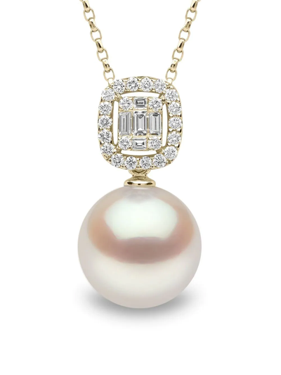Yoko London 18kt Yellow Gold Starlight Pearl And Diamond Necklace