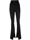 THE MANNEI HIGH-RISE FLARED TROUSERS