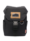 ACNE STUDIOS LOGO-PATCH RIPSTOP BACKPACK