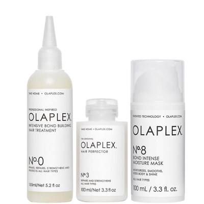 Olaplex No.0, No.3 And No.8 Bundle (worth $90.00)