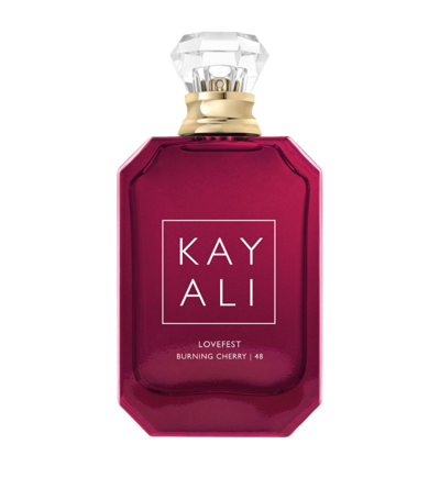 Huda Beauty Kayali Lovefest Burning Cherry 48 Eau De Parfum (100ml) In Multi