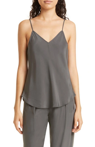 Atm Anthony Thomas Melillo Silk Camisole In Silver