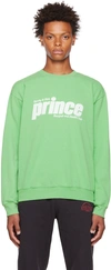 SPORTY AND RICH GREEN PRINCE EDITION SPORTY SWEATSHIRT