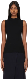 Hugo Boss Feskies Rib-knit Sweater In 1 Black
