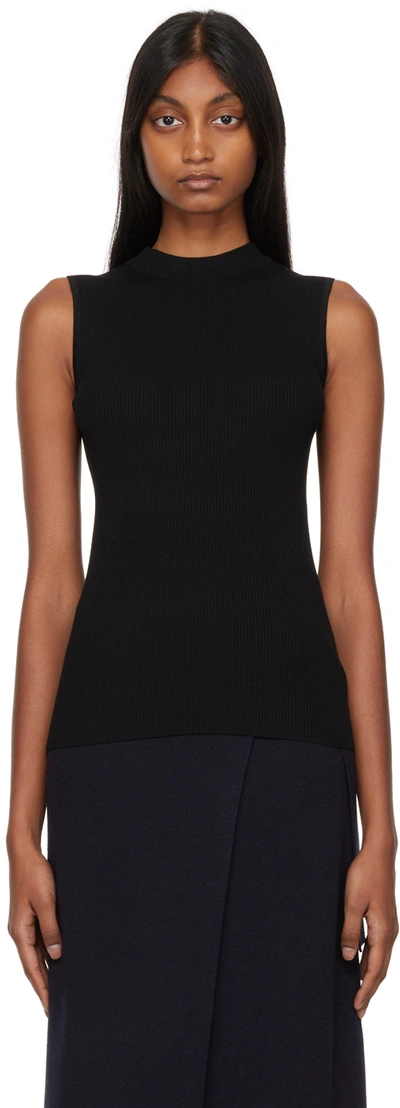 Hugo Boss Feskies Rib-knit Jumper In Black