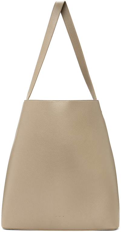Aesther Ekme Taupe Ekme Tote In 192 Grain Taupe