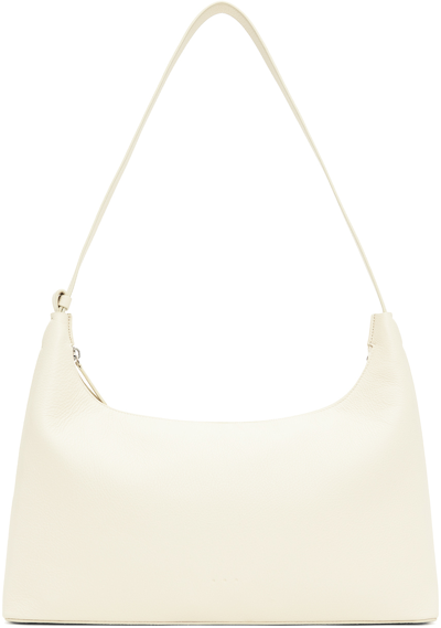 Aesther Ekme Off-white Duffle Shoulder Bag In 191 Grain Off White