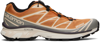 Salomon Lace-up Low-top Sneakers In Orange