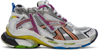 Balenciaga Men's Multicolor Mesh Runner Sneakers In 8123 Multicolor