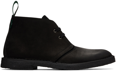 Ps By Paul Smith Black Conroy Desert Boots In Schwarz