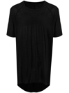 Boris Bidjan Saberi Raglan Short-sleeved T-shirt In Black