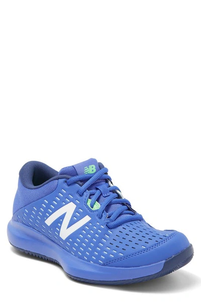 New Balance 696 V4 Tennis Shoe In Victory Blue/ White ModeSens