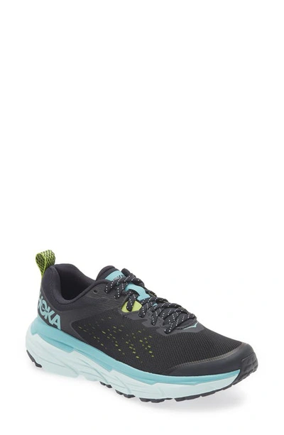 Hoka Challenger Atr 6 Trail Running Shoe In Blue Graphite / Blue Glass