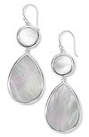 Ippolita Women's Polished Rock Candy Sterling Silver & Mother-of-pearl Drop Earrings In Sterling Silver
