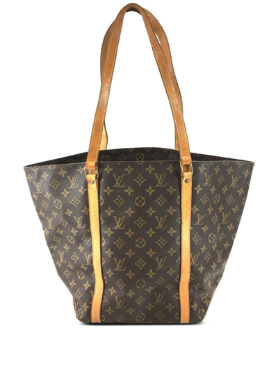 Pre-owned Louis Vuitton  Monogram Tote Bag In Brown