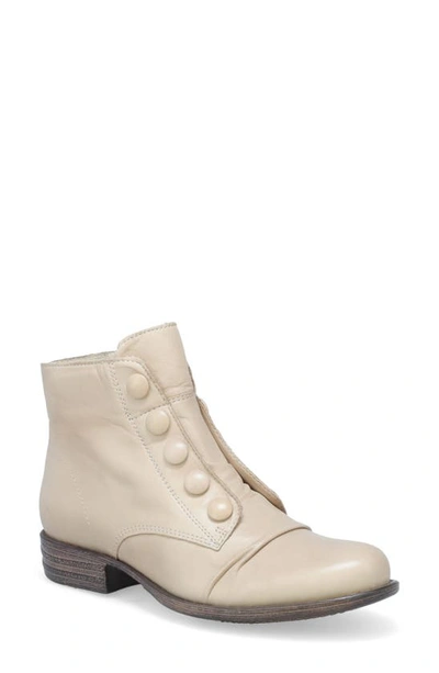 Miz Mooz Louise Slightly Slouchy Bootie In Cream