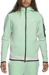 Nike Men's  Sportswear Tech Fleece Full-zip Hoodie In Green