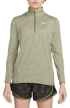 Nike Women's Element 1/2-zip Running Top In Green