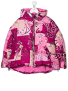 KHRISJOY PAISLEY-PRINT PUFFER JACKET