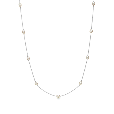Tiffany & Co Elsa Peretti® Pearls By The Yard&trade; Necklace In Sterling Silver