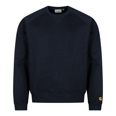 Carhartt Chase Sweat In Blue