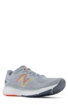 New Balance Evoz Running Sneaker In Cyclone/ Vibrant Orange