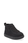 Billy Footwear Kids' Classic High Top Sneaker In Black To The Floor