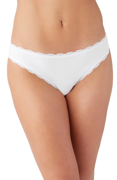 B.tempt'd By Wacoal Inspired Eyelet Bikini In White