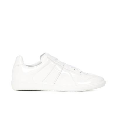 MAISON MARGIELA LEATHER SNEAKERS