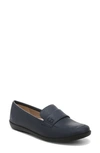 Lifestride Nico Loafer In Lux Navy Faux Leather