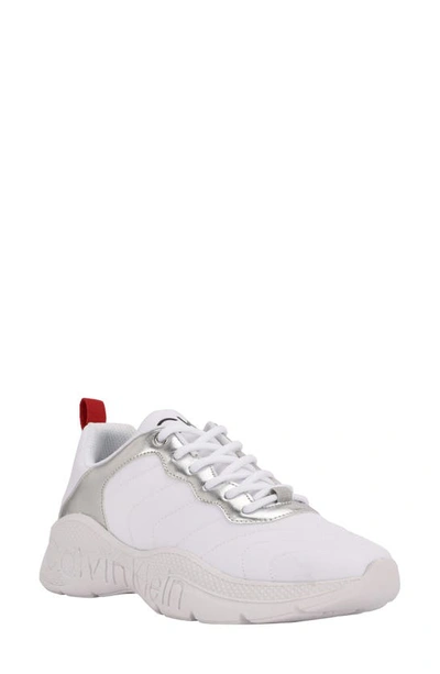 Calvin Klein Cecyle Trainer In White