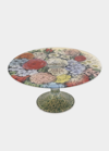 JOHN DERIAN FLORAL BOUQUET STACKING CAKE PEDESTAL